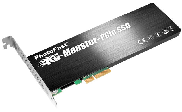 PhotoFast�A�Ǎ�750MB/s�A����700MB/s��PCI-EXPRESS x8�Ή� G-Monster-PCIe��4�����{���̔��J�n